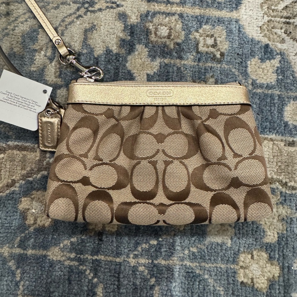 Coach wristlet. New with tags.